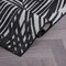World Rug Gallery Contemporary Distressed Leaves Textured Flat Weave Indoor/Outdoor Area Rug 5' x 7' Black 117BLACK5X7 - alternate 6
